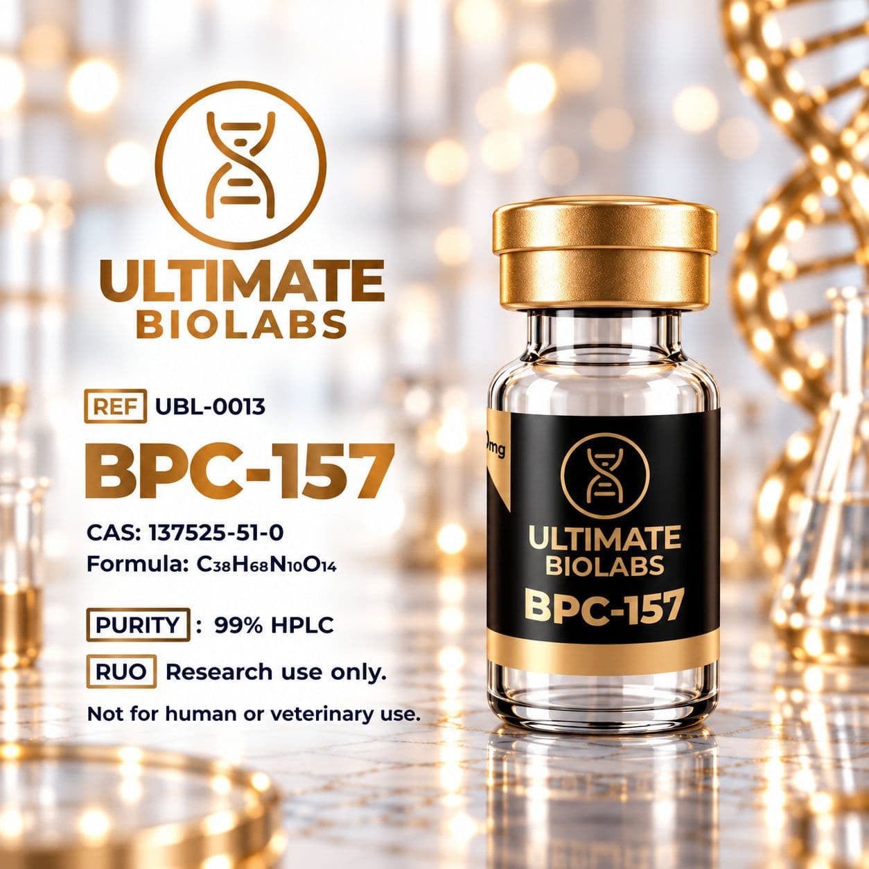 BPC-157 (10 mg) – Research Peptide