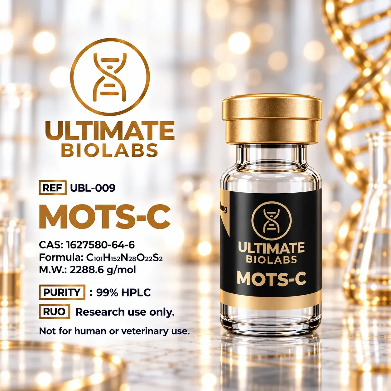 MOTS-c (10 mg) – Research Peptide