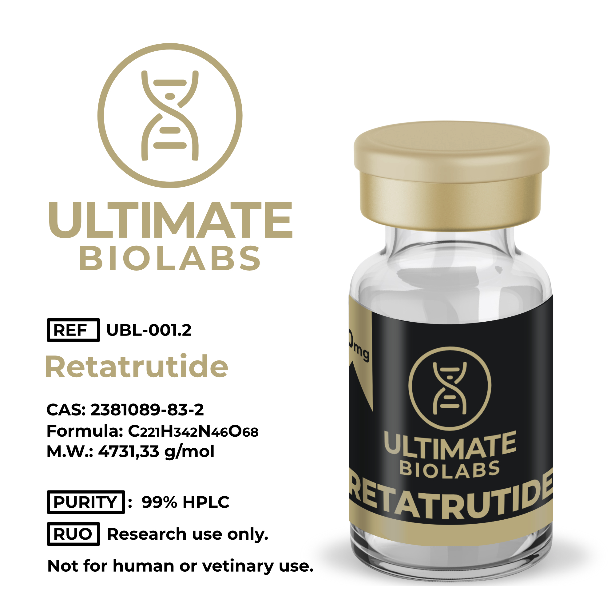 Retatrutide - Forschungspeptid