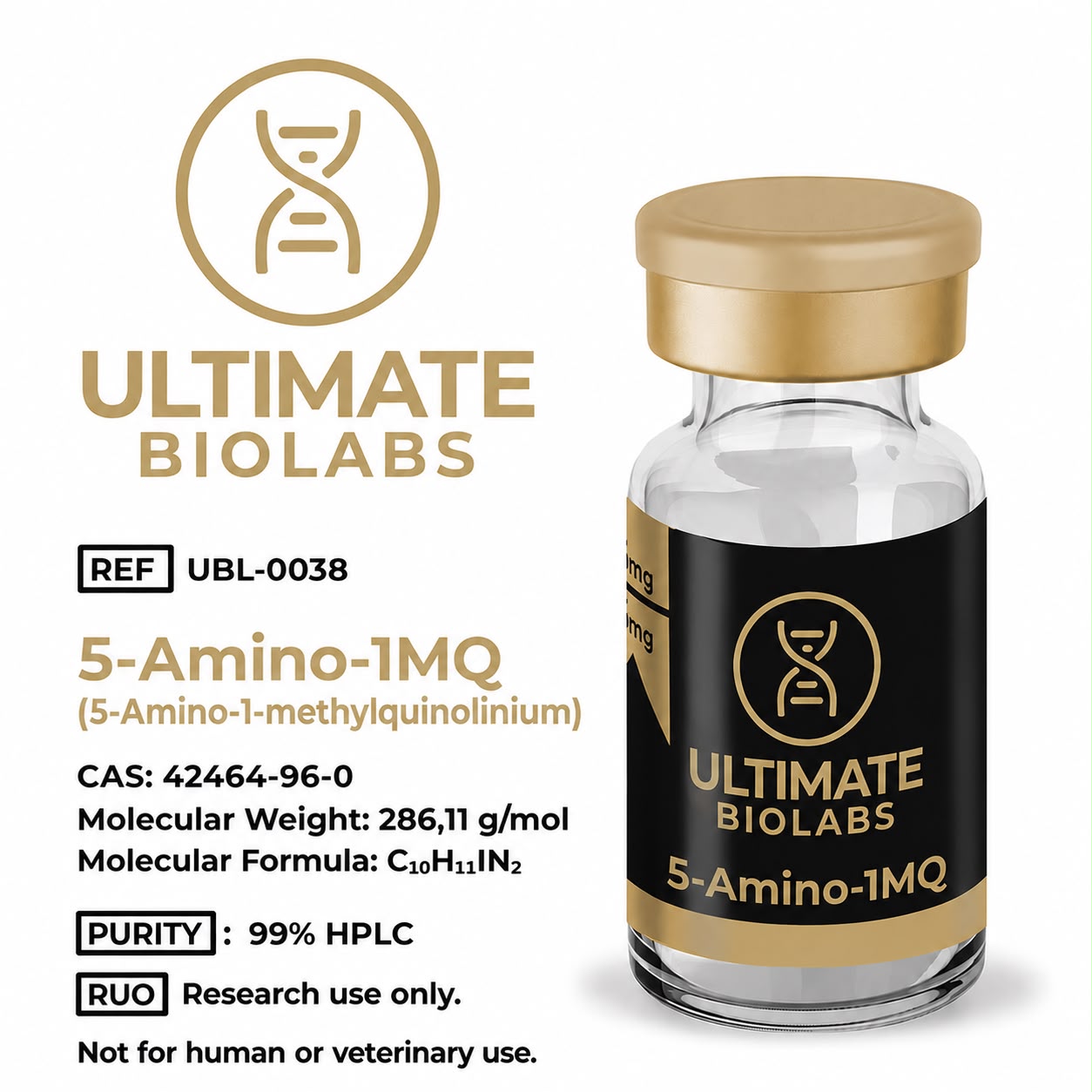 5-Amino-1MQ (5-Amino-1-methylquinolinium Iodide)