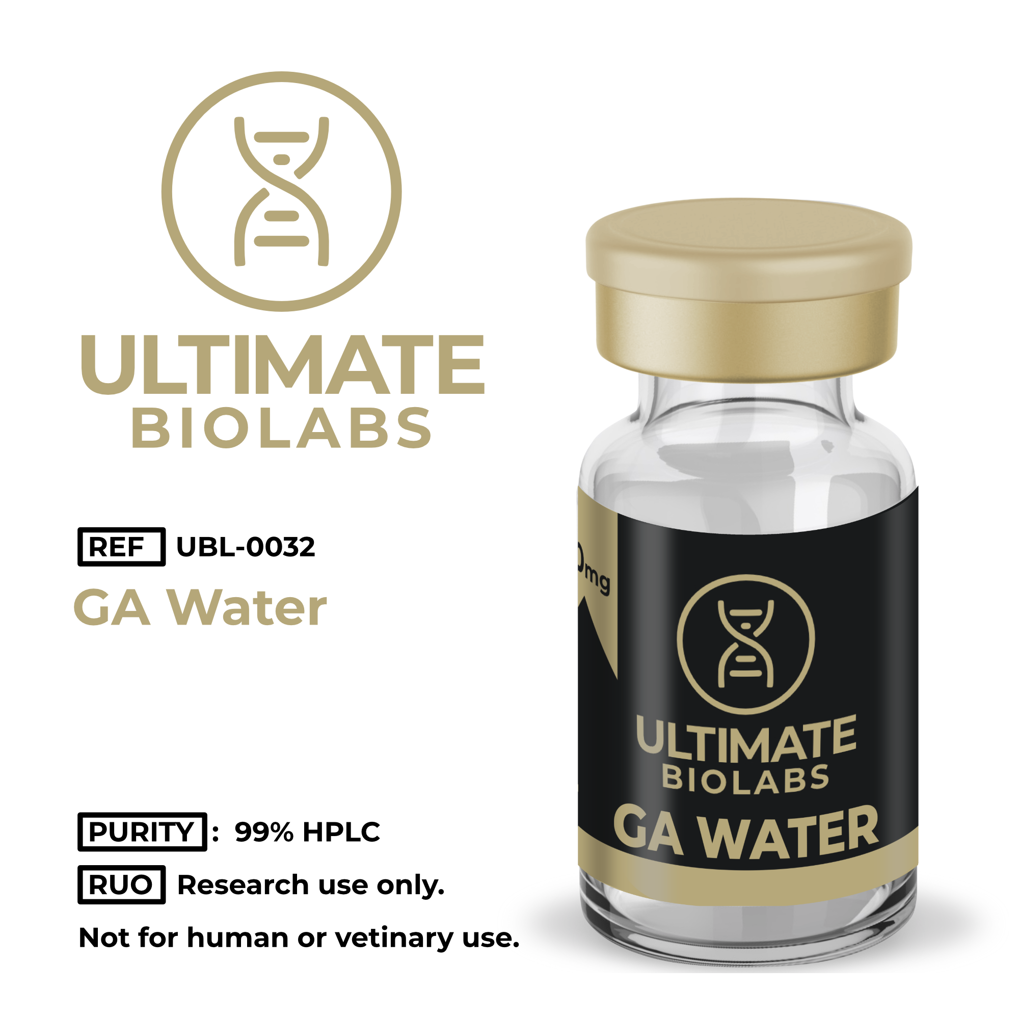 GA Water (10ml) - Laborreagenz